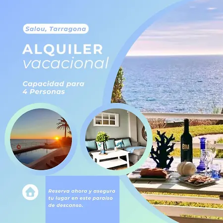 1a. Linea, Vistas Al Mar, Acceso Directo A Playa Y Piscina Apartment Salou